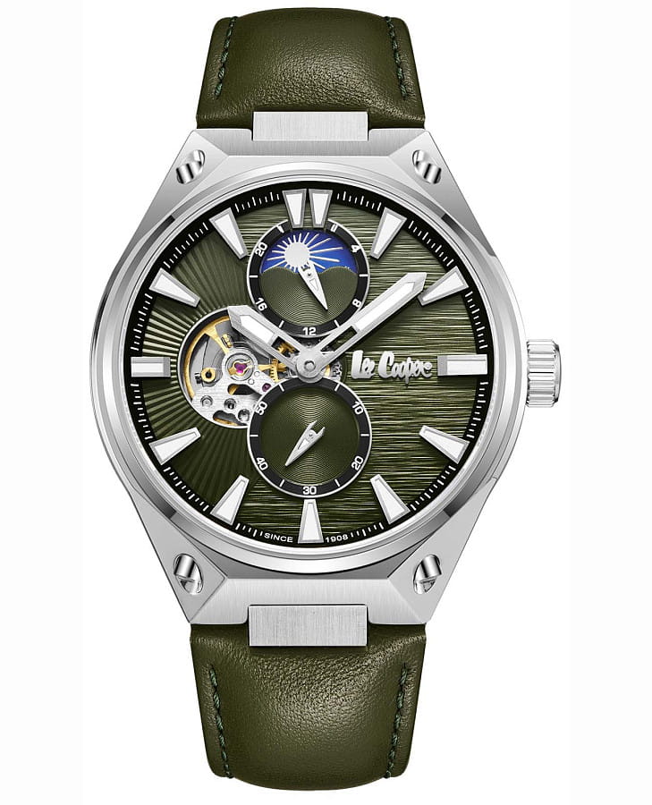 Часы Lee Cooper LC08122.375 — мужские, зеленый