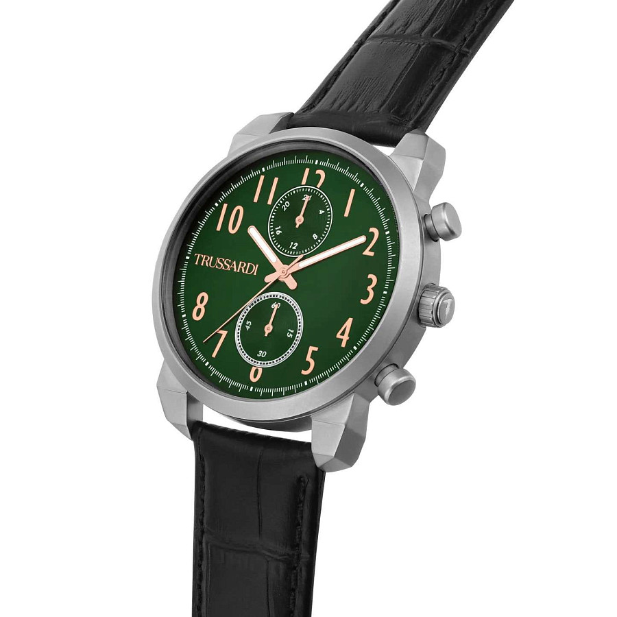 Часы Trussardi T-City R2451154001 — кварцевые, сталь металл