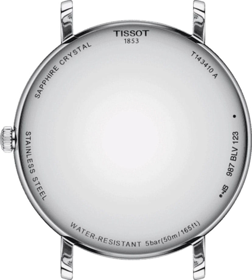 Часы Tissot Everytime Gent T143.410.11.011.01 — серебристый, кварцевые