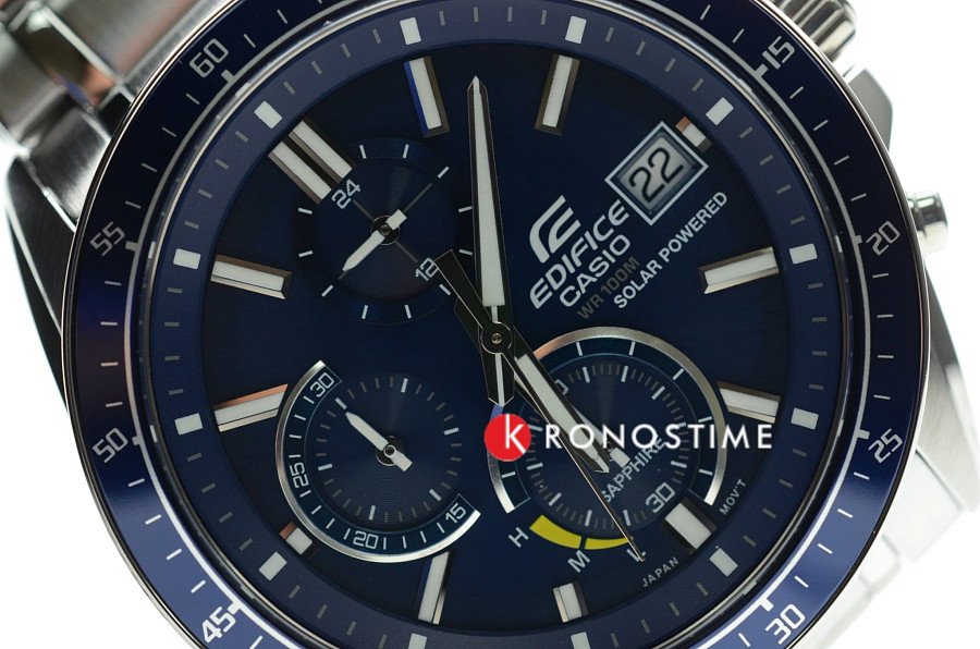 Часы Casio Edifice EFS-S510D-2A — кварцевые, Япония, мужские