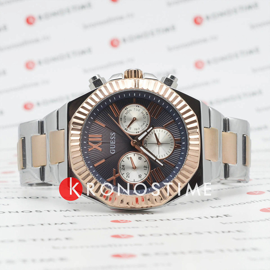 Часы Guess Sport Equity GW0703G4 — кварцевые, металл сталь