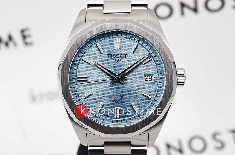 Часы Tissot PRC 100 Solar Quartz 34mm T151.822.11.351.00 — артикул T1518221135100