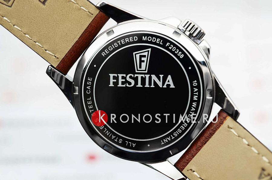 Часы Festina Classics F20358/B — Испания, кварцевые