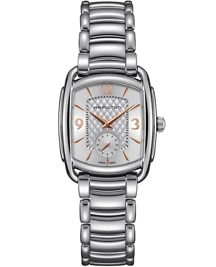 Часы Hamilton American Classics Bagley H12451155 — женские, серебристый