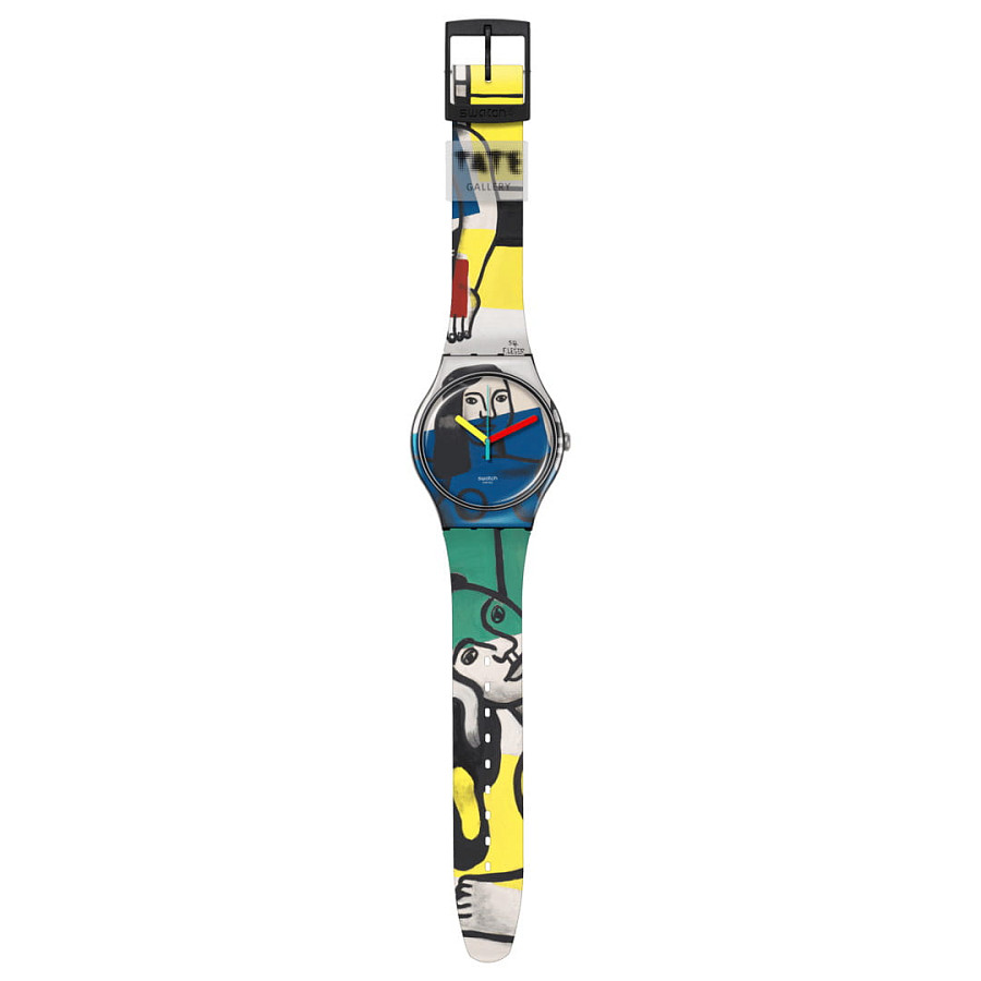 Часы Swatch New Gent SUOZ363 — кварцевые, Швейцария, мужские