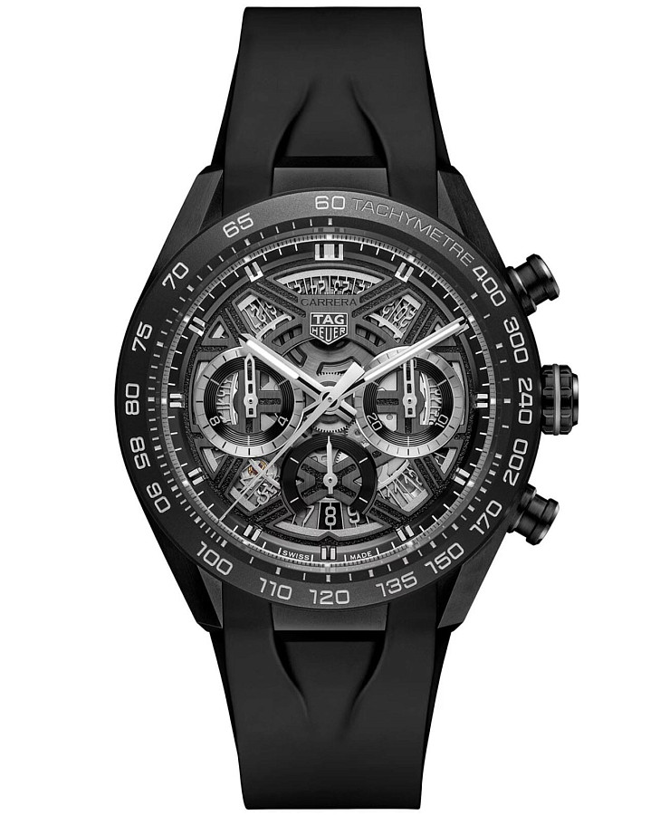Часы TAG Heuer Carrera Chronograph Extreme Sport CBU2080.FT6272 — мужские, черный