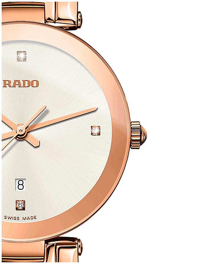Часы Rado Florence Diamonds R48873734 — кварцевые, металл сталь