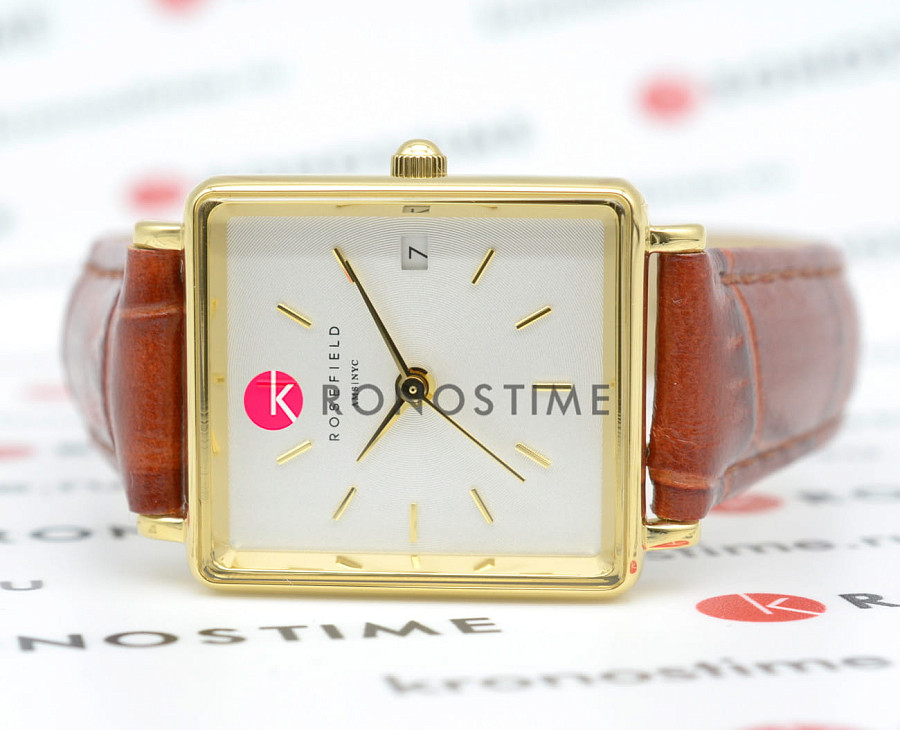 Часы Rosefield Boxy XS QWBLG-Q55 — кварцевые, латунь