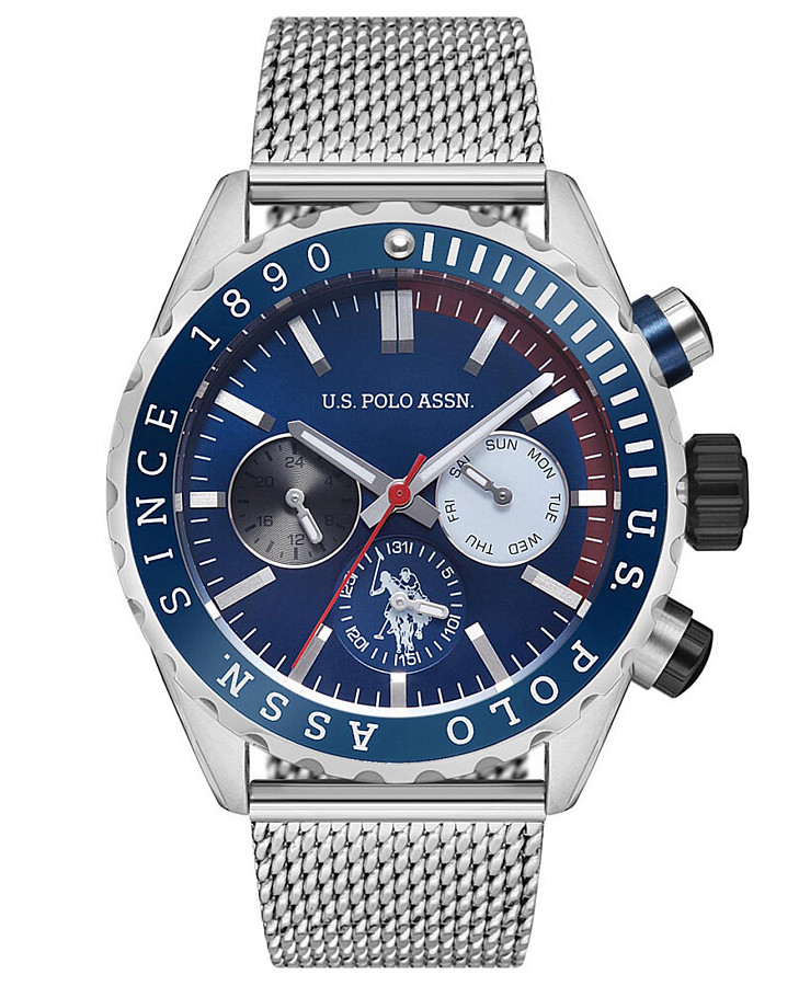 Часы U.S. Polo Assn. Crossing USPA1025-02 — мужские, синий