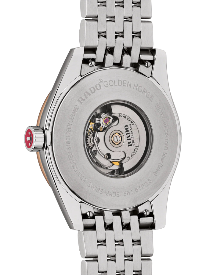 Часы Rado Golden Horse Automatic Diamonds R33102903 — механические, металл керамика сталь