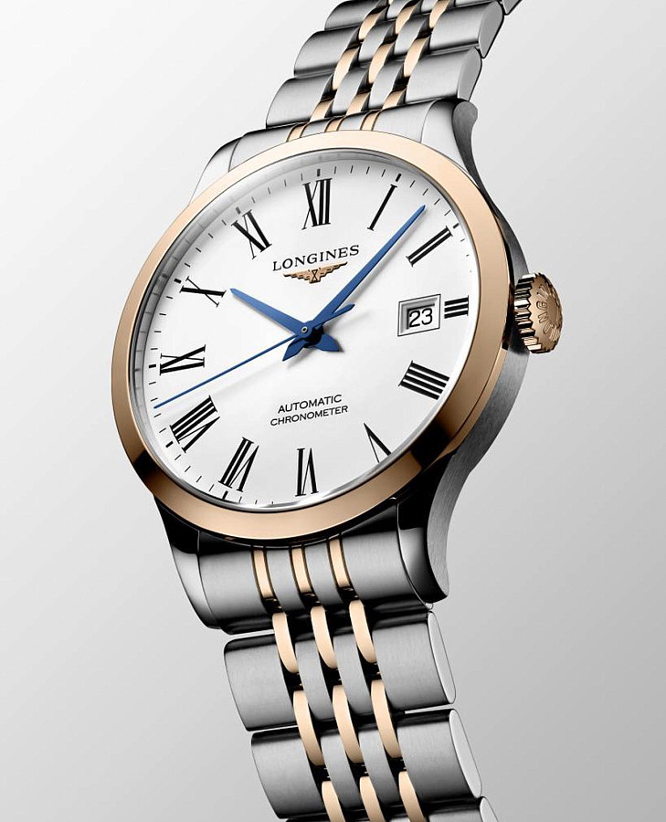 Часы Longines Record Collection L2.820.5.11.7 — металл сталь, Швейцария