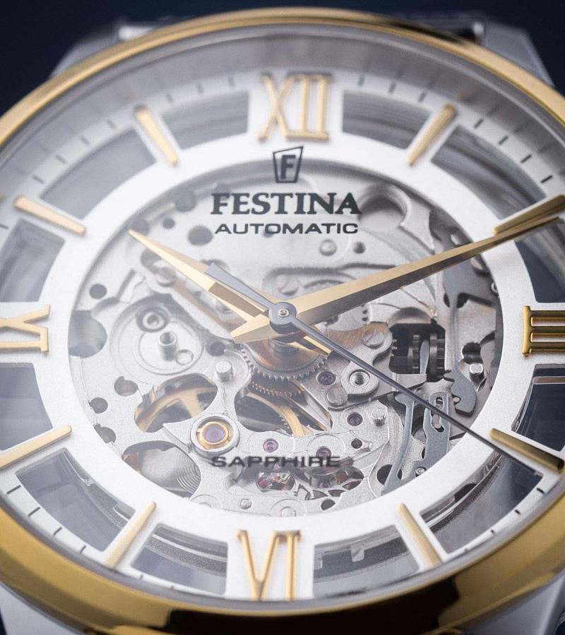 Часы Festina Automatic F20537/1 — сталь металл, нержавеющая сталь