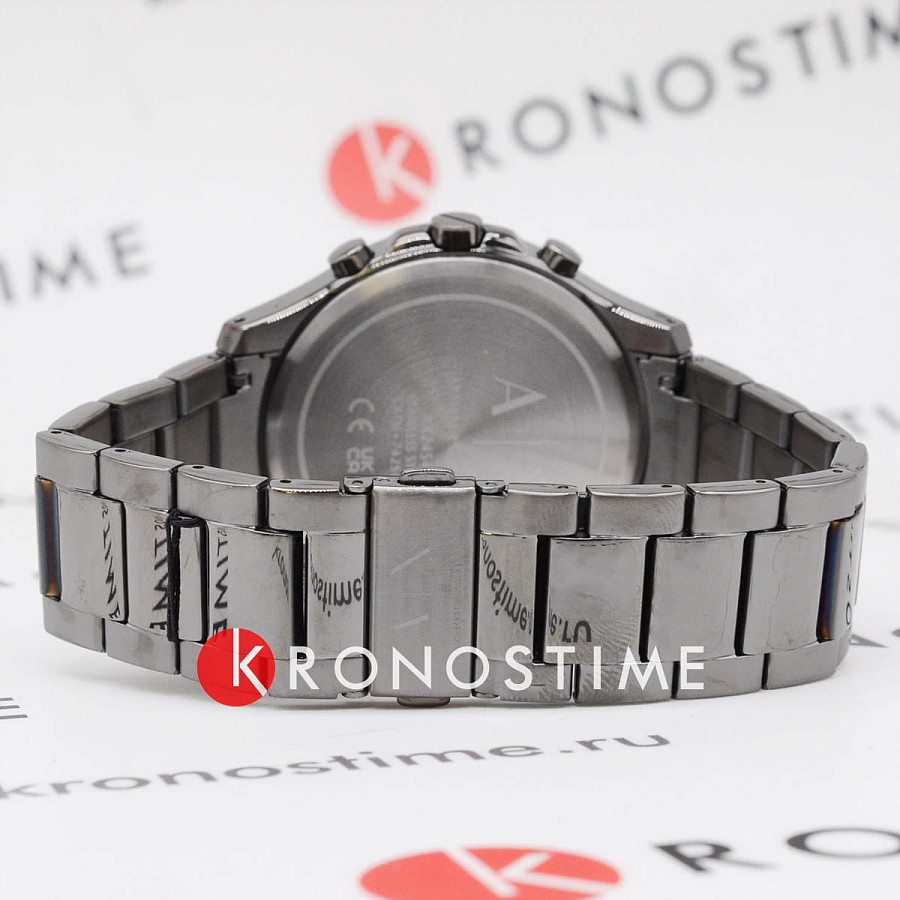 Часы Armani Exchange Hampton AX2454 — нержавеющая сталь с ip-покрытием, мужские