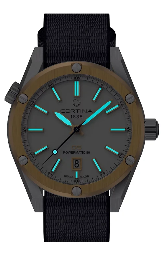 Часы Certina DS+ C041.407.19.031.91 — артикул C0414071903191