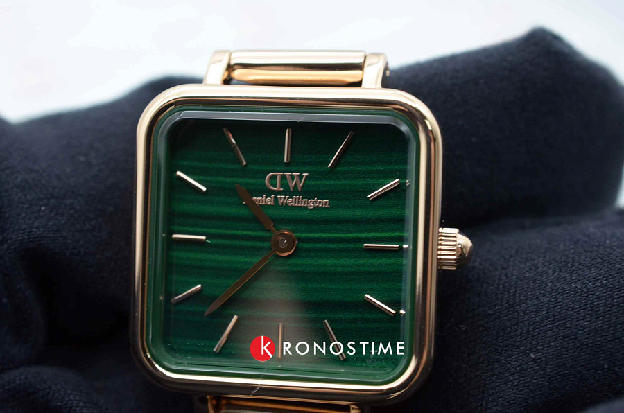 Часы Daniel Wellington Quadro Studio DW00100520 — зеленый, кварцевые
