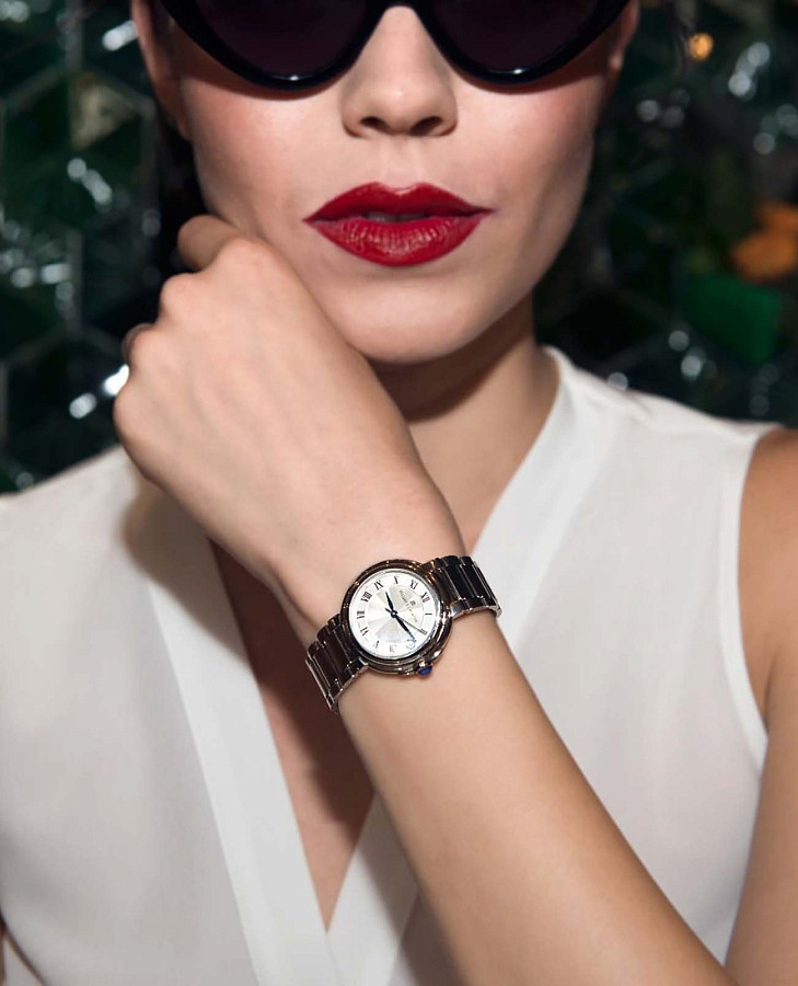 Часы Maurice Lacroix FIABA Date FA1007-SS002-110-1 — кварцевые, Швейцария, женские