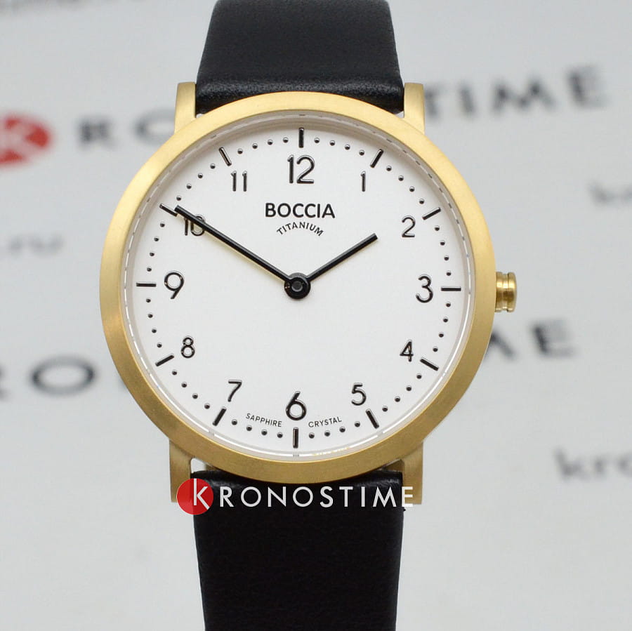 Часы Boccia Titanium Circle-Oval 3335-02 — Германия, кварцевые