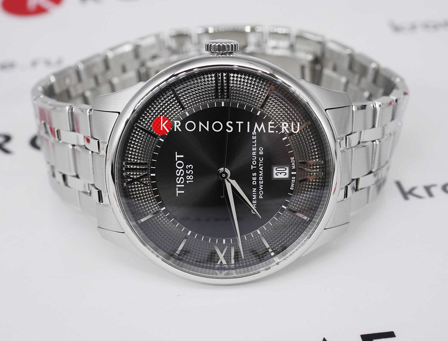 Часы Tissot Chemin des Tourelles Powermatic 80 42 mm T139.407.11.068.00 — артикул T1394071106800