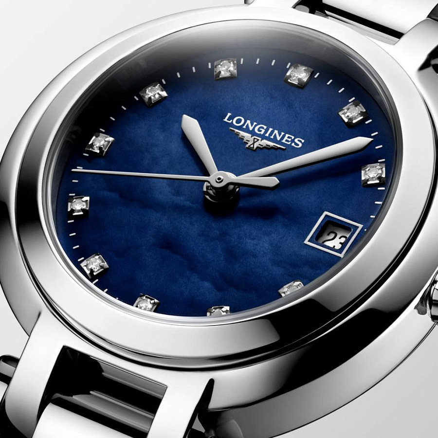 Часы Longines PrimaLuna L8.120.4.98.6 — механические, сталь металл