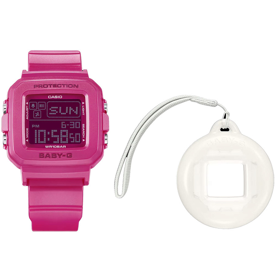 Часы Casio Baby-G BGD-10K-4DR (BGD-10K-4) — пластик, Япония