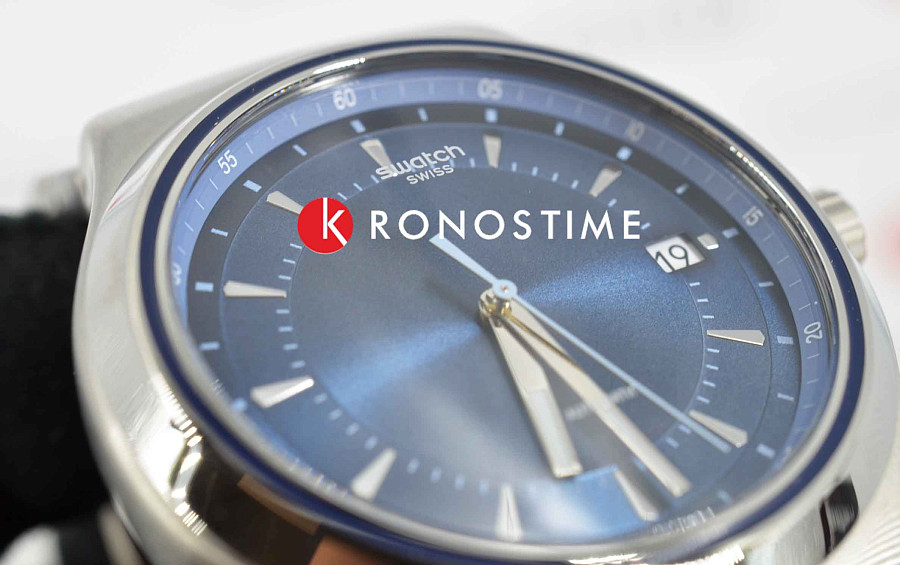 Часы Swatch Irony Sistem51 YIS435G — металл сталь, Швейцария