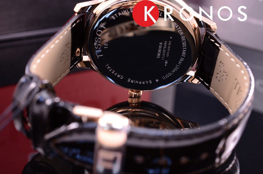 Часы Tissot Tradition T063.610.36.297.00 — кожаный, женские