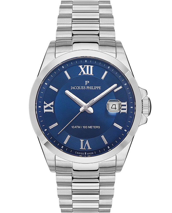 Часы Jacques Philippe Solis JPQGS231336 — мужские, синий