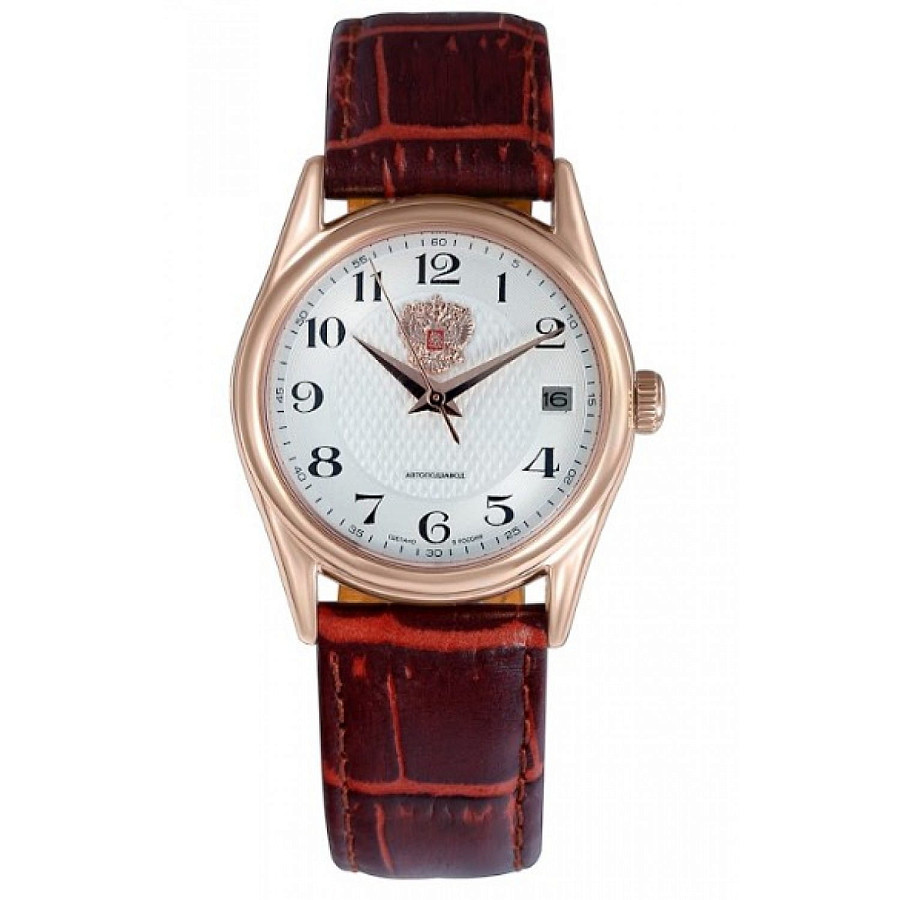 Часы Слава Сенат 1503884/300-NH15 — мужские, коричневый