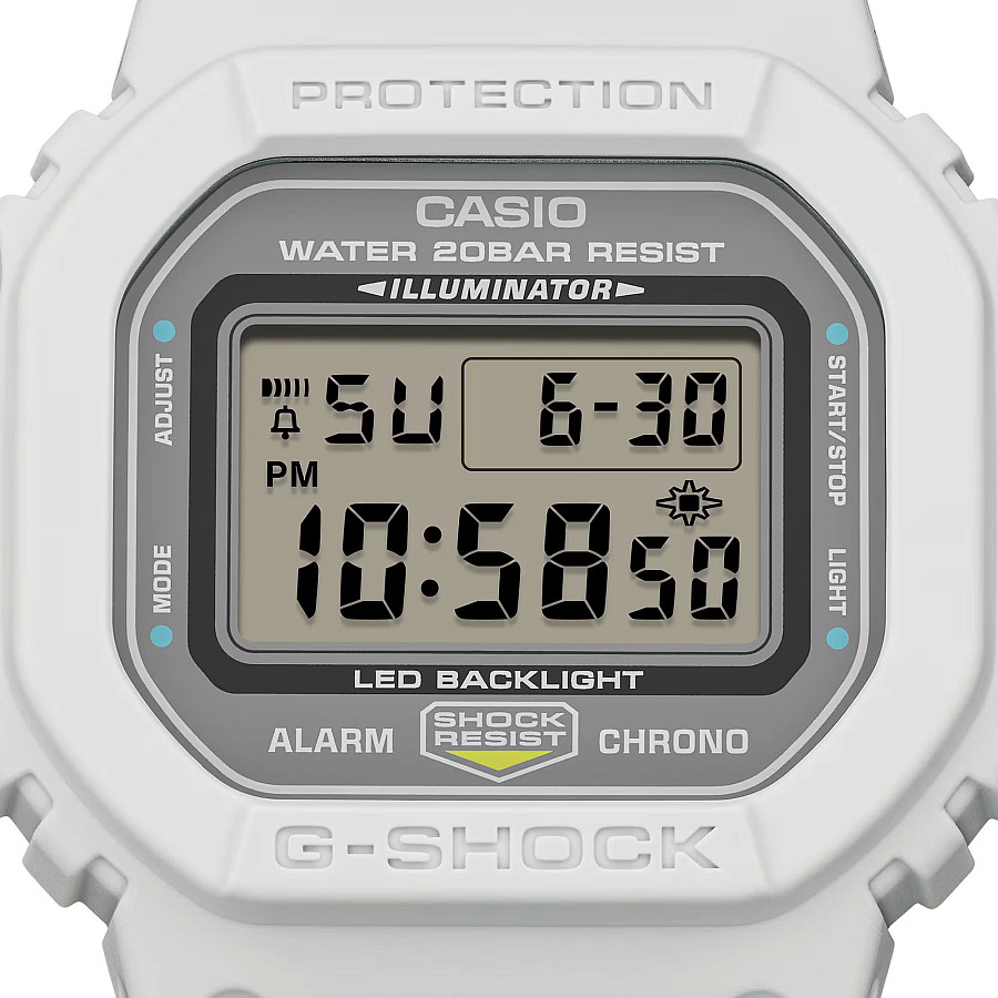 Часы Casio G-Shock DW-5600MNC-7A8 — тканевый, мужские