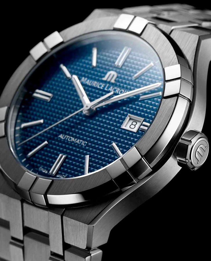 Часы Maurice Lacroix Aikon Automatic AI6008-SS002-430-1 — механические, Швейцария, мужские