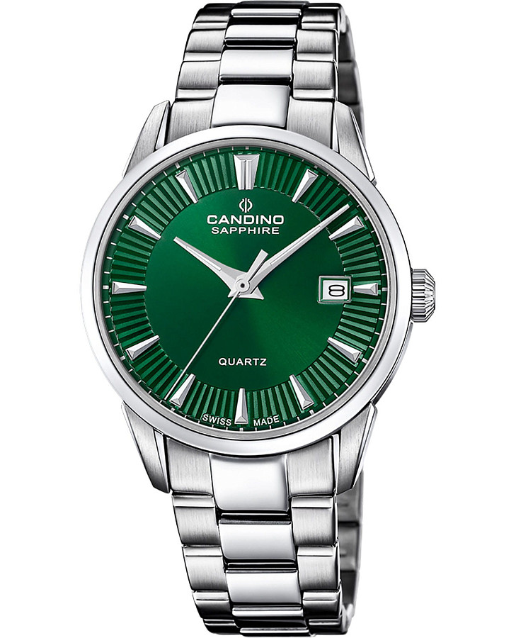 Часы Candino Couple C4711/G — мужские, зеленый