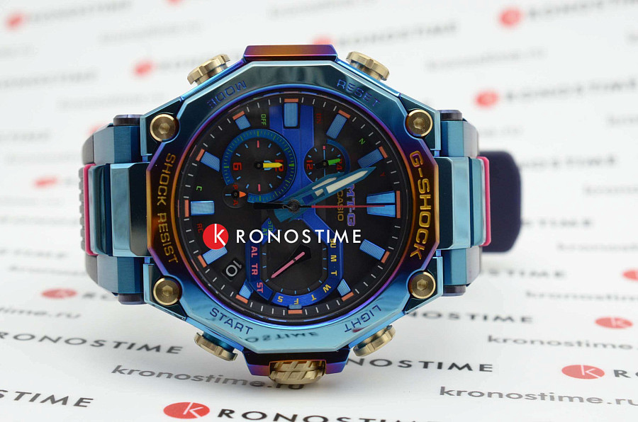 Часы Casio G-Shock Premium MTG-B2000PH-2A — металл сталь, Япония