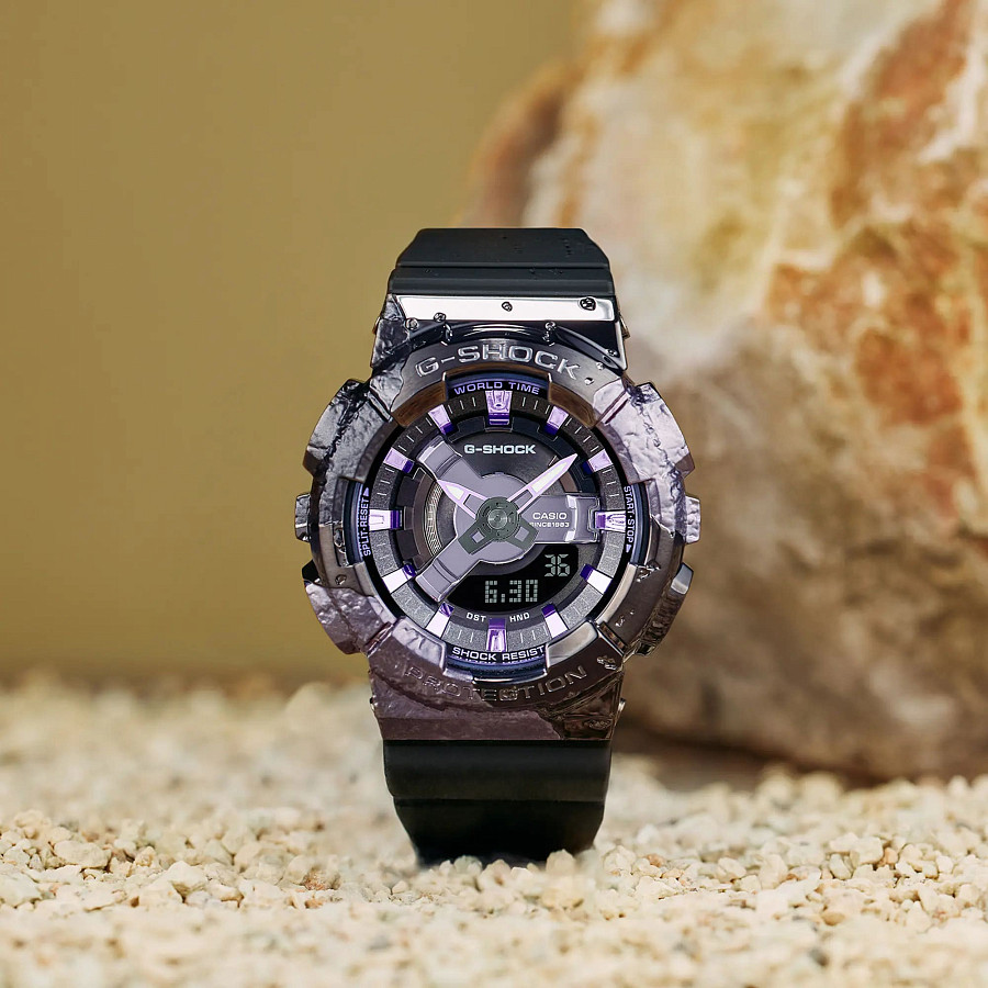 Часы Casio G-Shock GM-S114GEM-1A2 — артикул GM-S114GEM-1A2, мужские