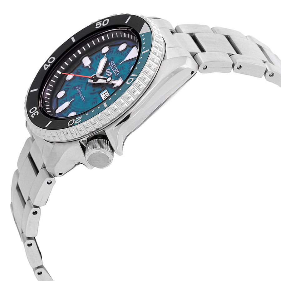 Часы Seiko 5 Sports SRPJ45K1 — механические, сталь металл