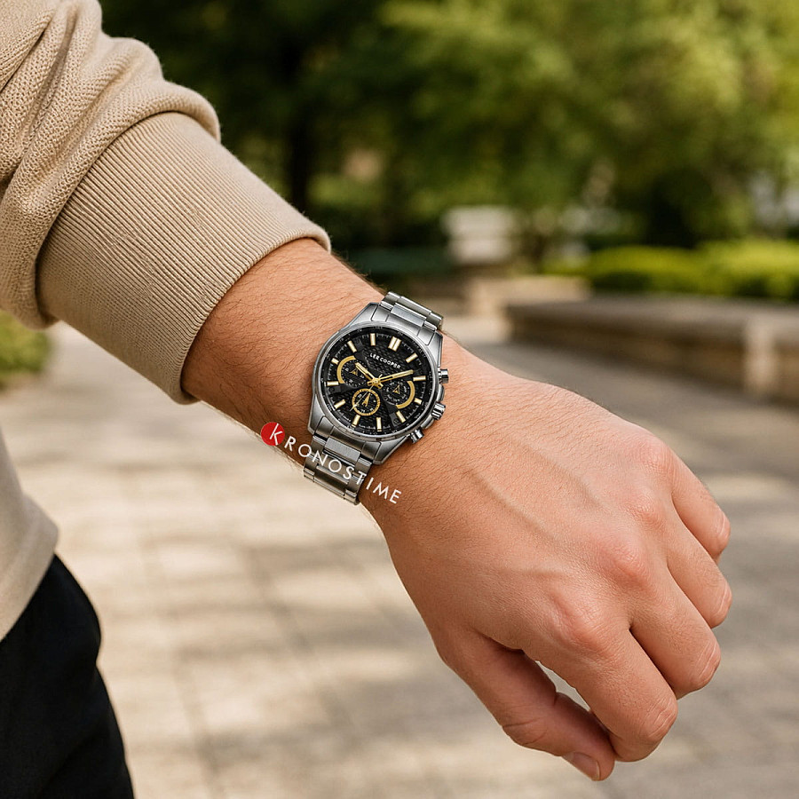 Часы Lee Cooper LC08090.380 — нержавеющая сталь, мужские