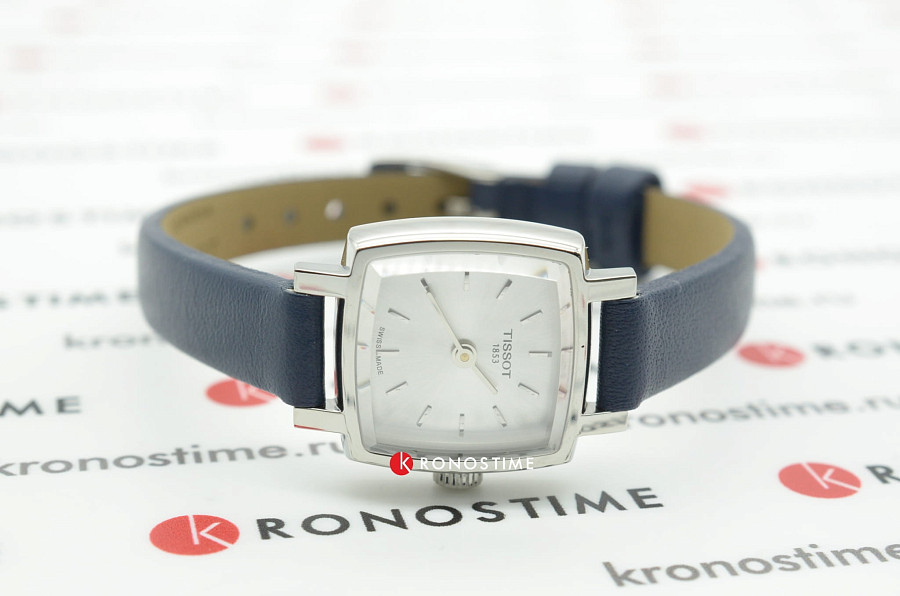 Часы Tissot Lovely Square T058.109.16.031.00 — женские, синий