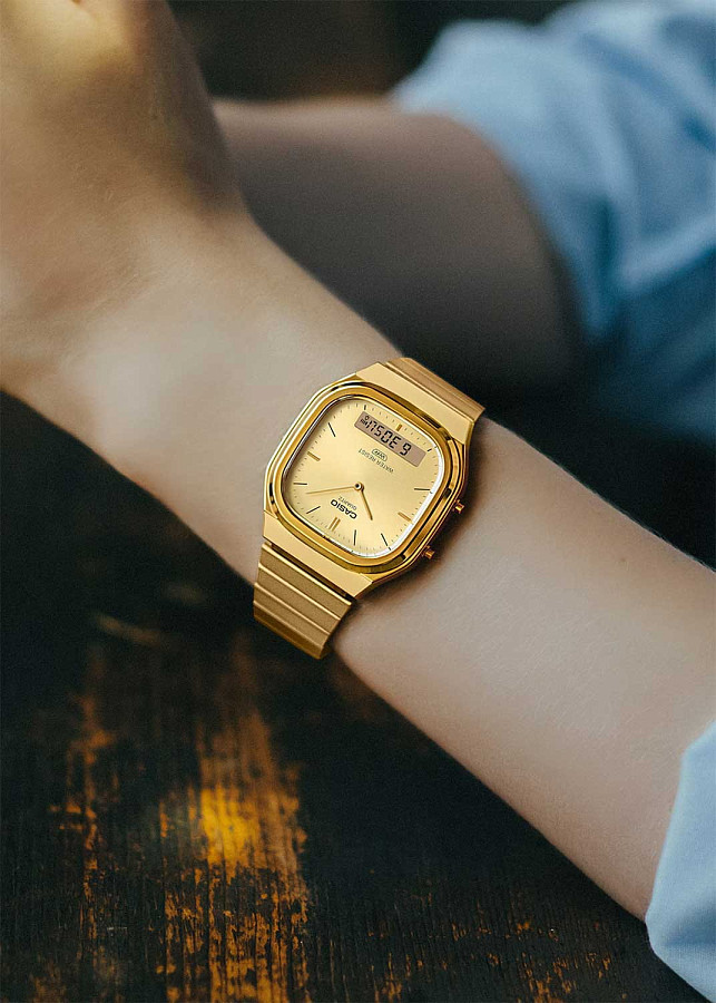 Часы Casio Vintage AQ-240EG-9A — артикул AQ-240EG-9A