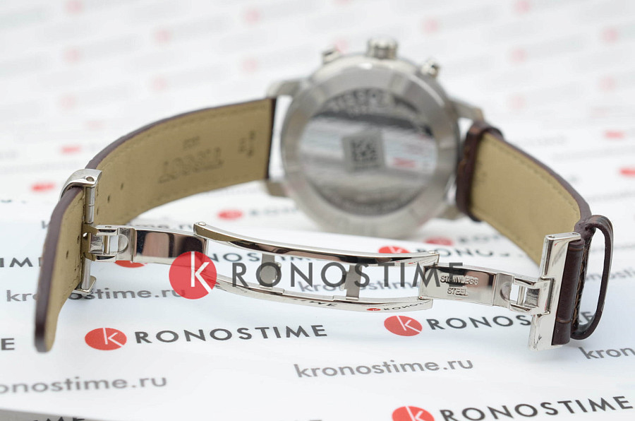 Часы Tissot PRC 200 Chronograph T055.417.16.017.01 — белый, сталь металл