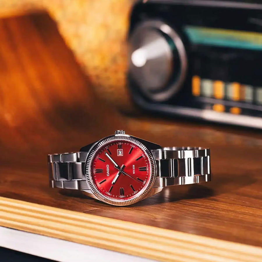 Часы Casio MTP-1302PD-4A — кварцевые, сталь