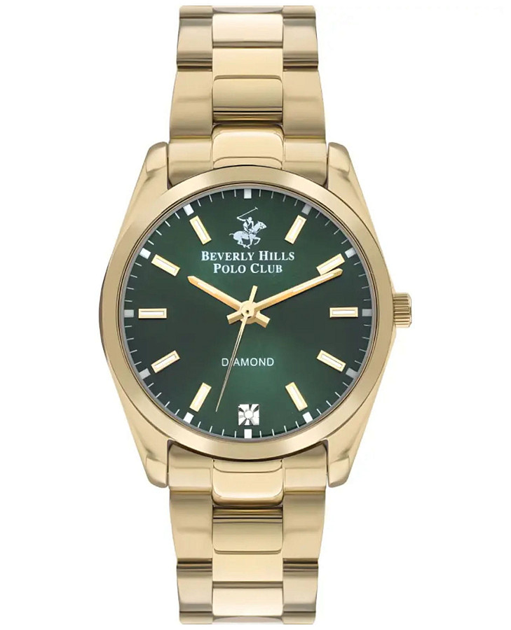 Часы Beverly Hills Polo Club BP3301X.170 — женские, зеленый