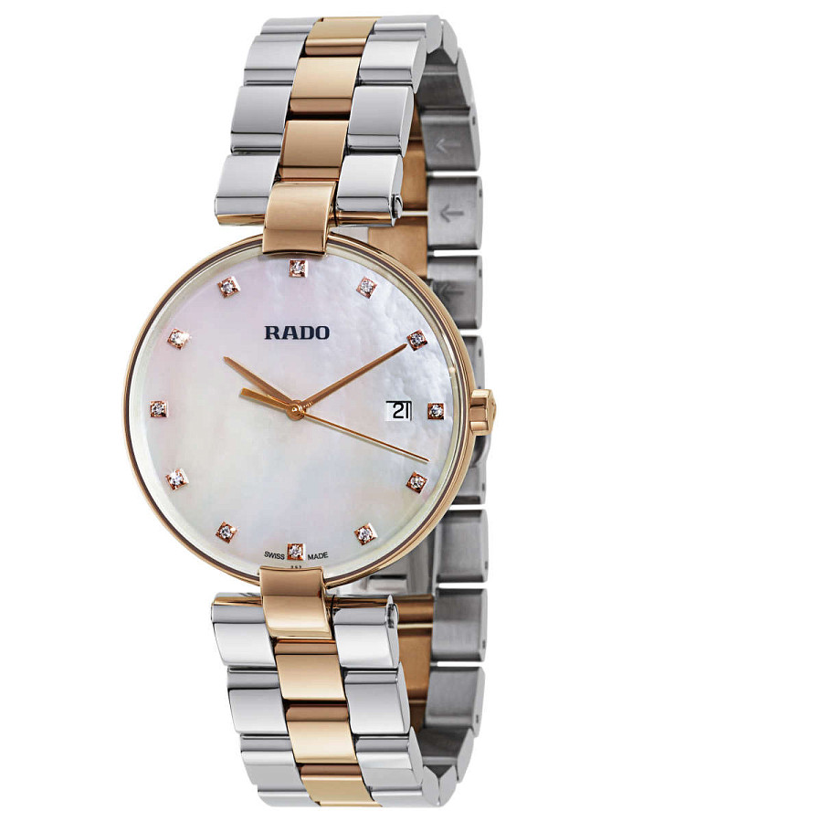 Часы Rado Coupole R22853924 — кварцевые, сталь металл