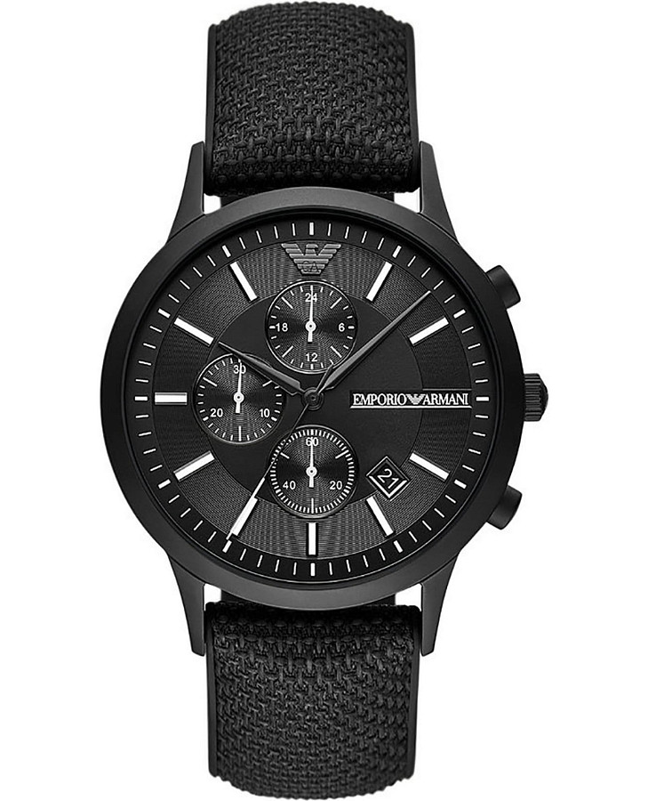 Часы Emporio Armani Renato AR11457 — мужские, черный