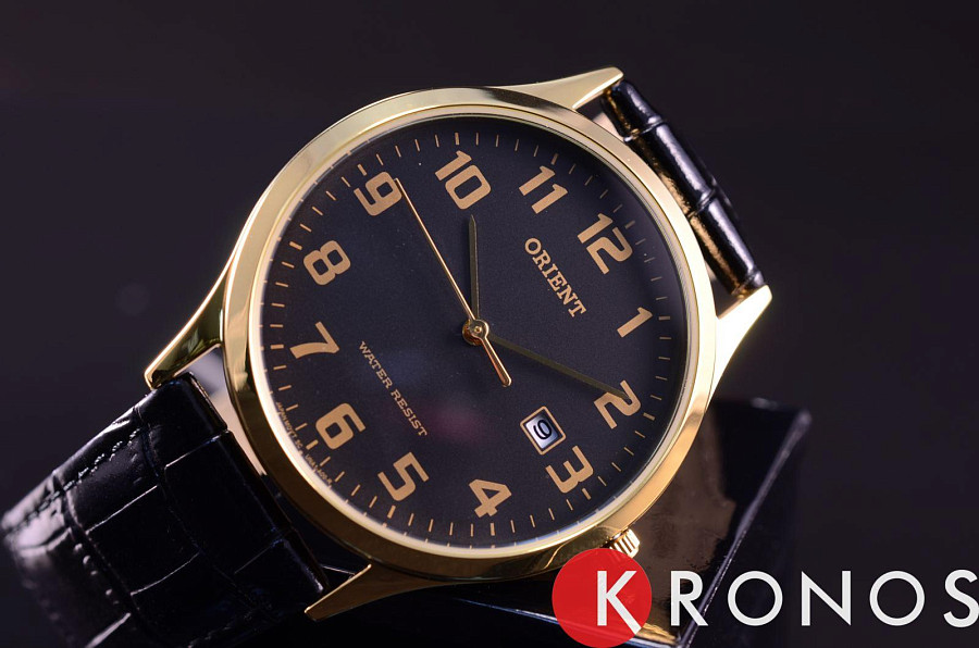 Часы Orient UNA1002B (FUNA1002B) — металл сталь, Япония
