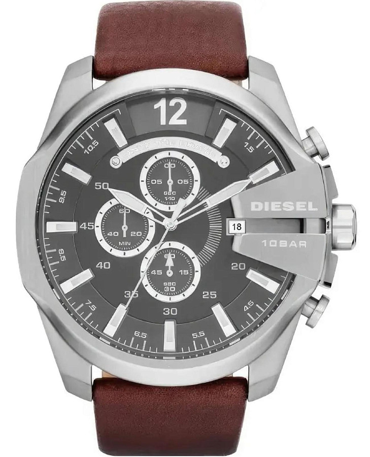 Часы Diesel MS9 Chrono DZ4290 — мужские, серый