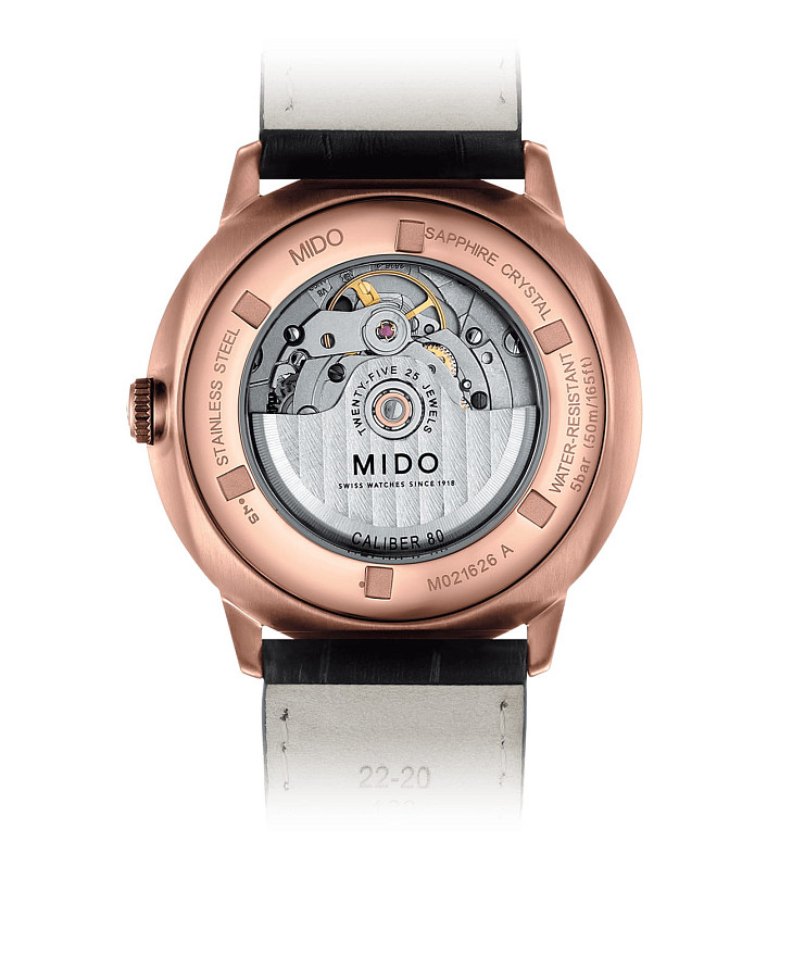 Часы Mido Commander Big Date M021.626.36.051.00 — механические, металл сталь