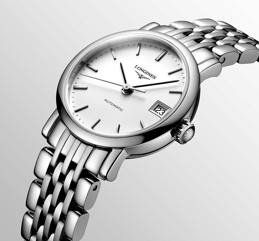 Часы Longines Elegant Collection L4.309.4.12.6 — нержавеющая сталь, мужские