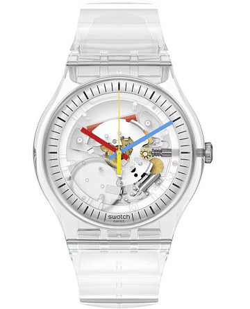 Swatch Clearly Gent SO28K100-S06