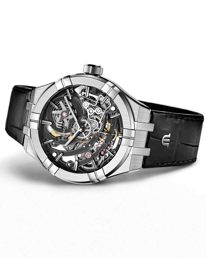 Часы Maurice Lacroix Aikon Automatic AI6028-SS001-030-1 — механические, сталь металл