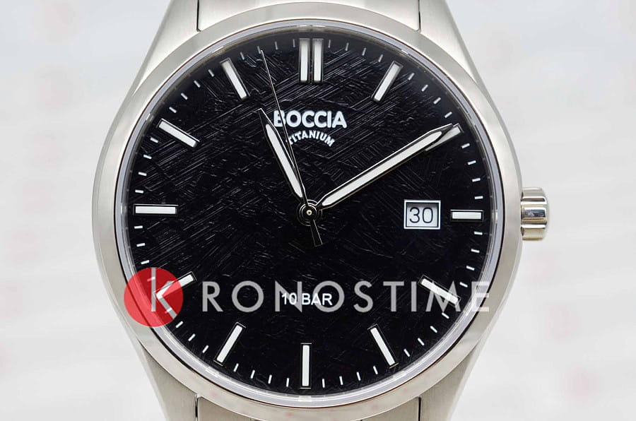 Часы Boccia Titanium 3672-02 — титан, Германия