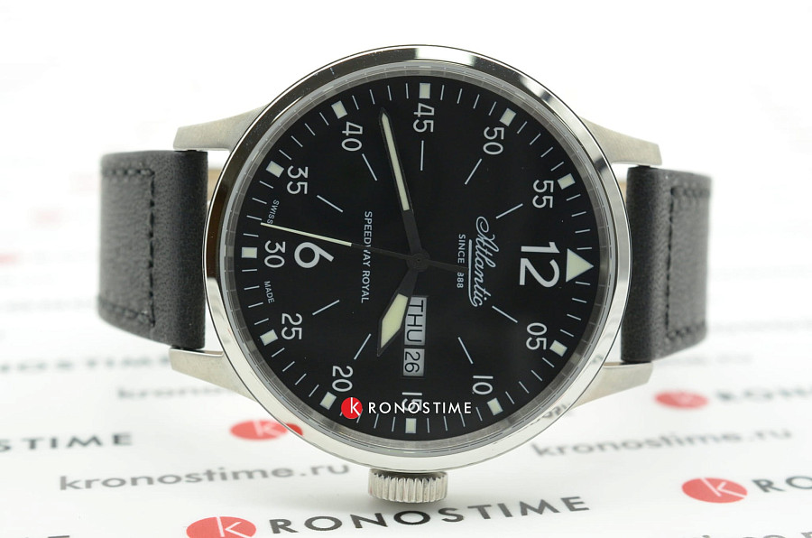 Часы Atlantic Speedway Royal 68351.41.65S — кожаный, мужские